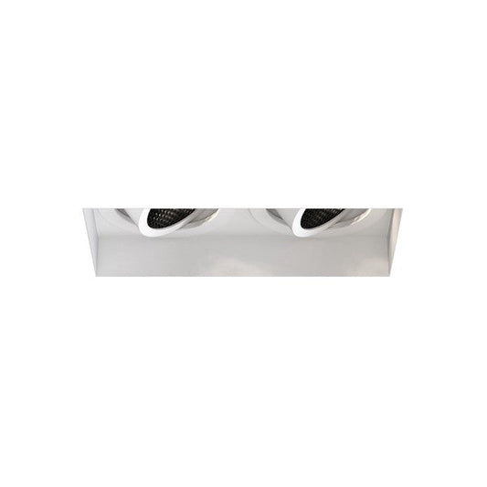 Trimless Square Twin Adjustable Spotlight by Astro #Matt white