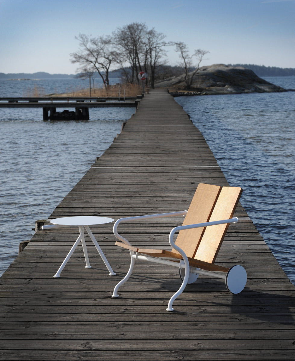Oona side table, white
