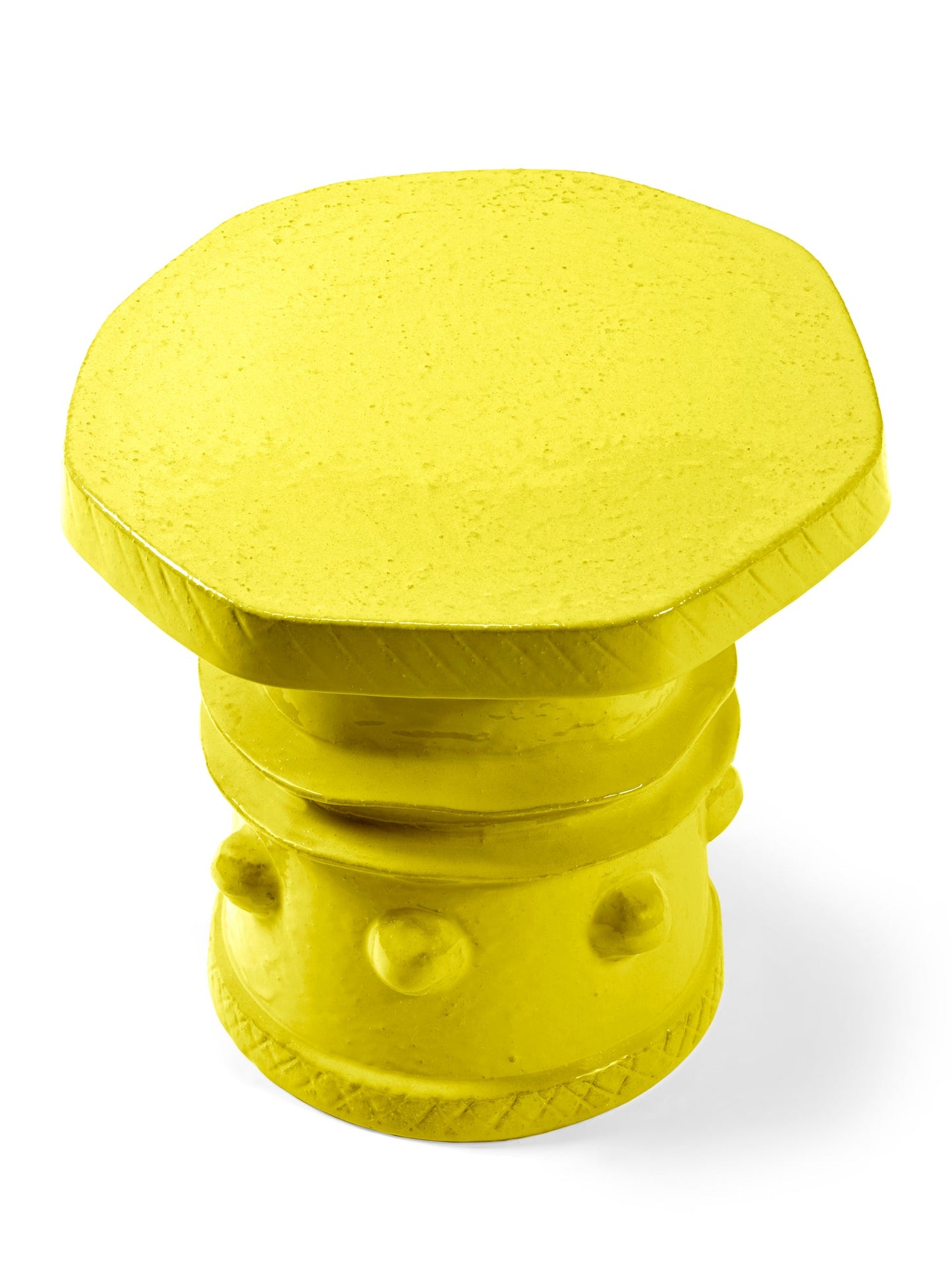 Clara side table 08, yellow