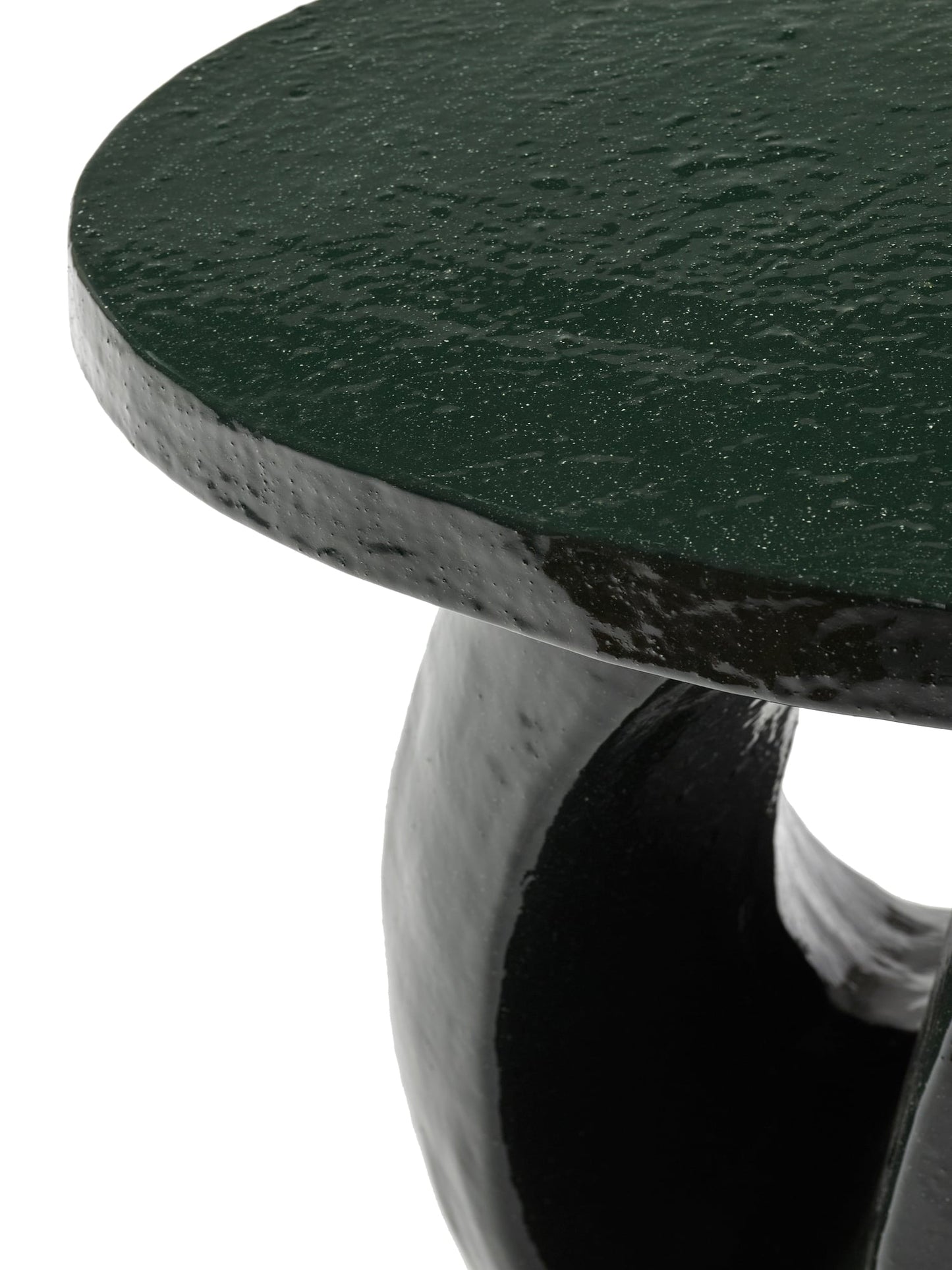 Amé side table 10, dark green