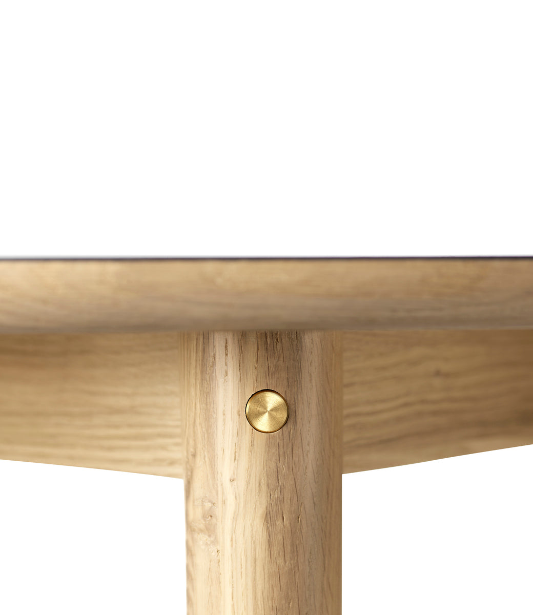 C62 Bjørk dining table, 115 cm, oiled oak