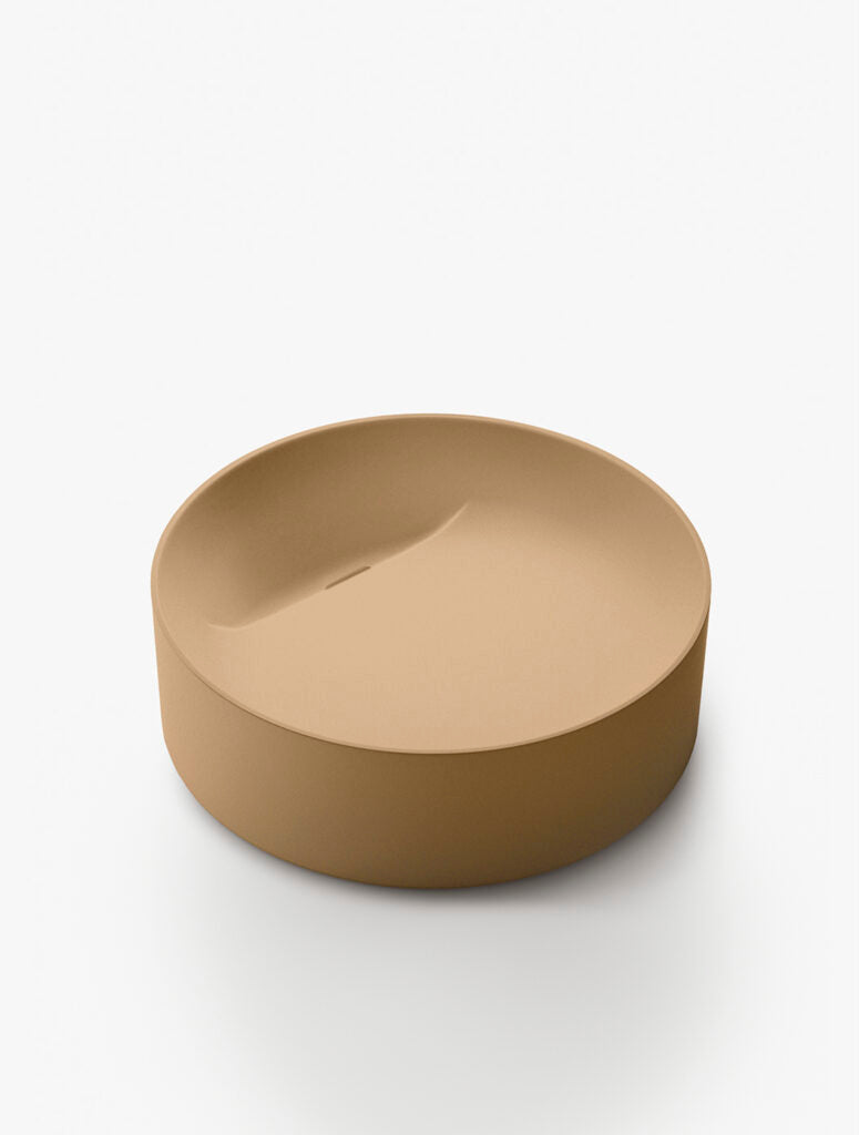 FONTANA WF2 - Countertop round washbasin by Falper