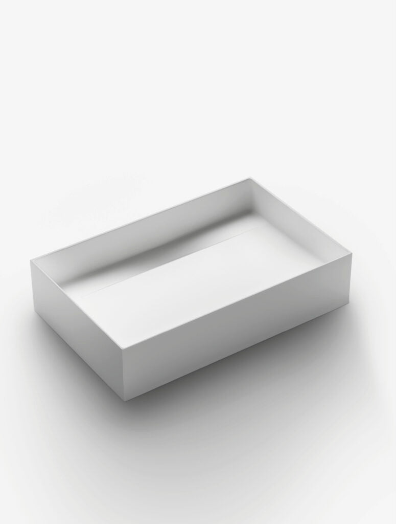 FONTANA WF1 - Countertop rectangular washbasin by Falper