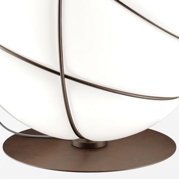Fabbian Armilla F50 Table Lamp Brown