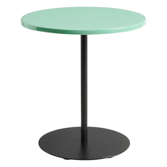 Pyro coffee table, soft jade - black