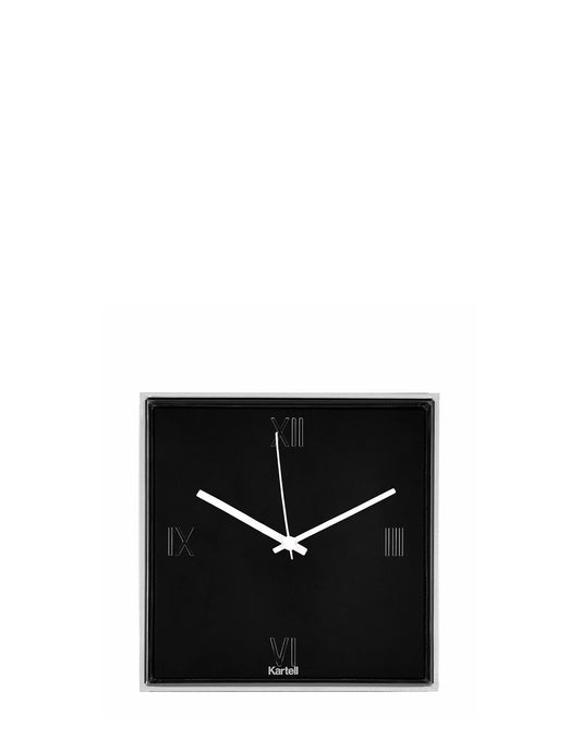 TIC&TAC Wall Clock by Kartell #BLACK