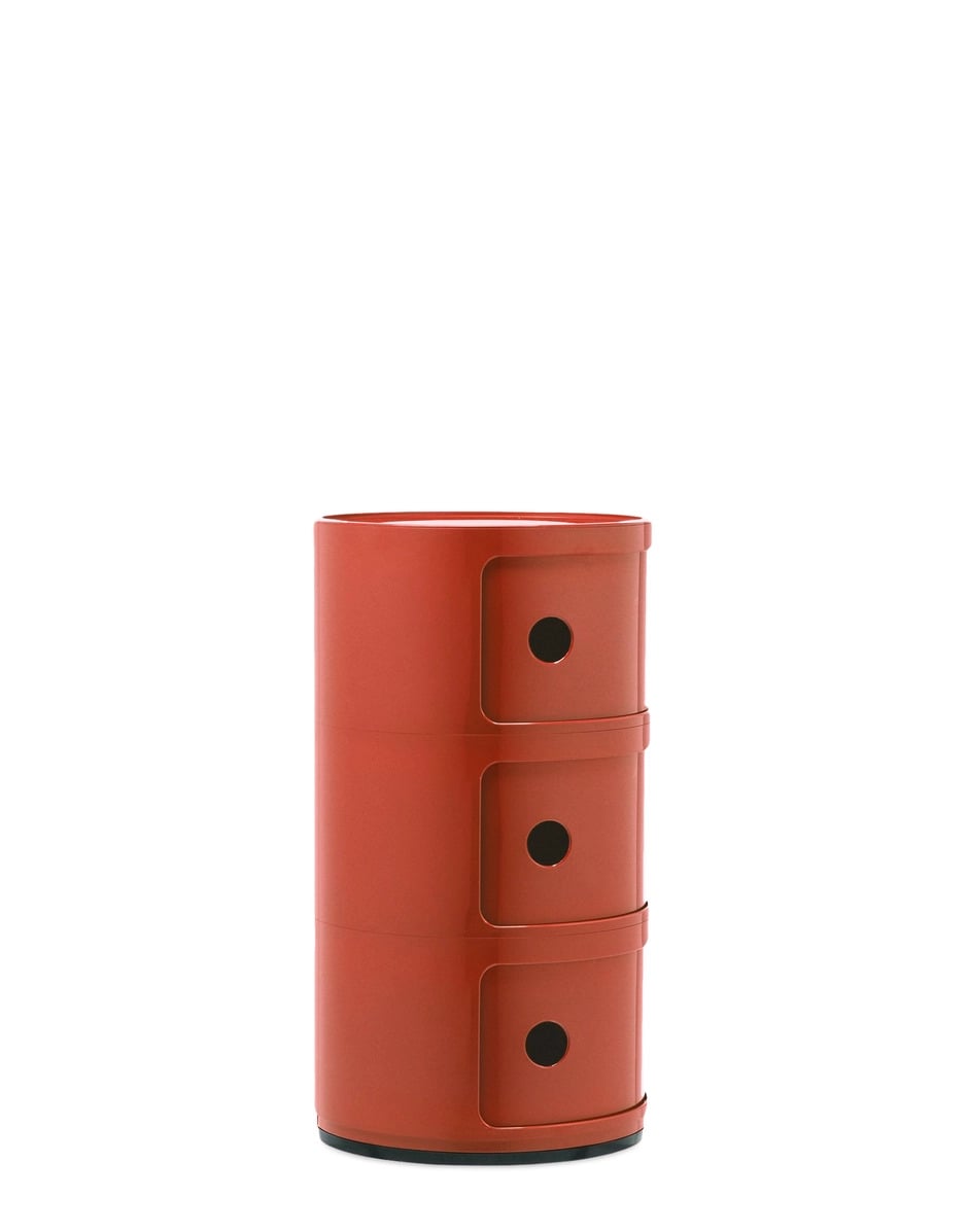 Componibili storage unit, 3 modules, orange