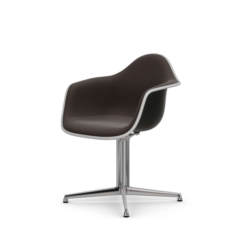 Eames Plastic Armchair DAL (with full upholstery)