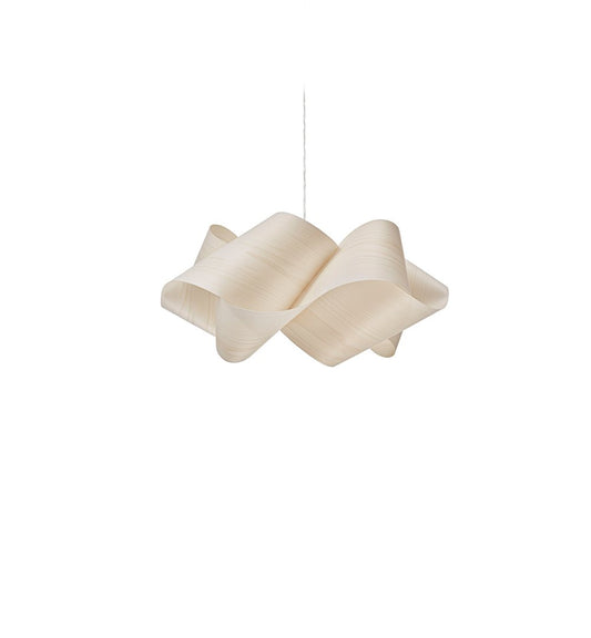 SWIRL - Handmade wood veneer pendant lamp