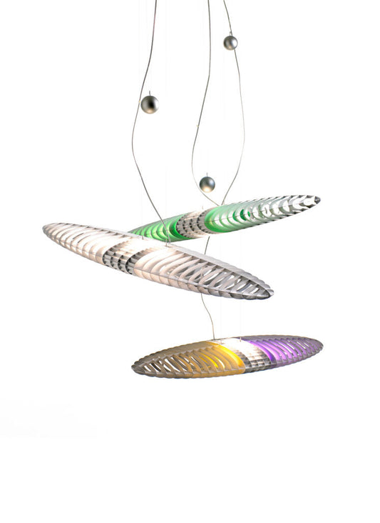 TITANIA - LED aluminium pendant lamp