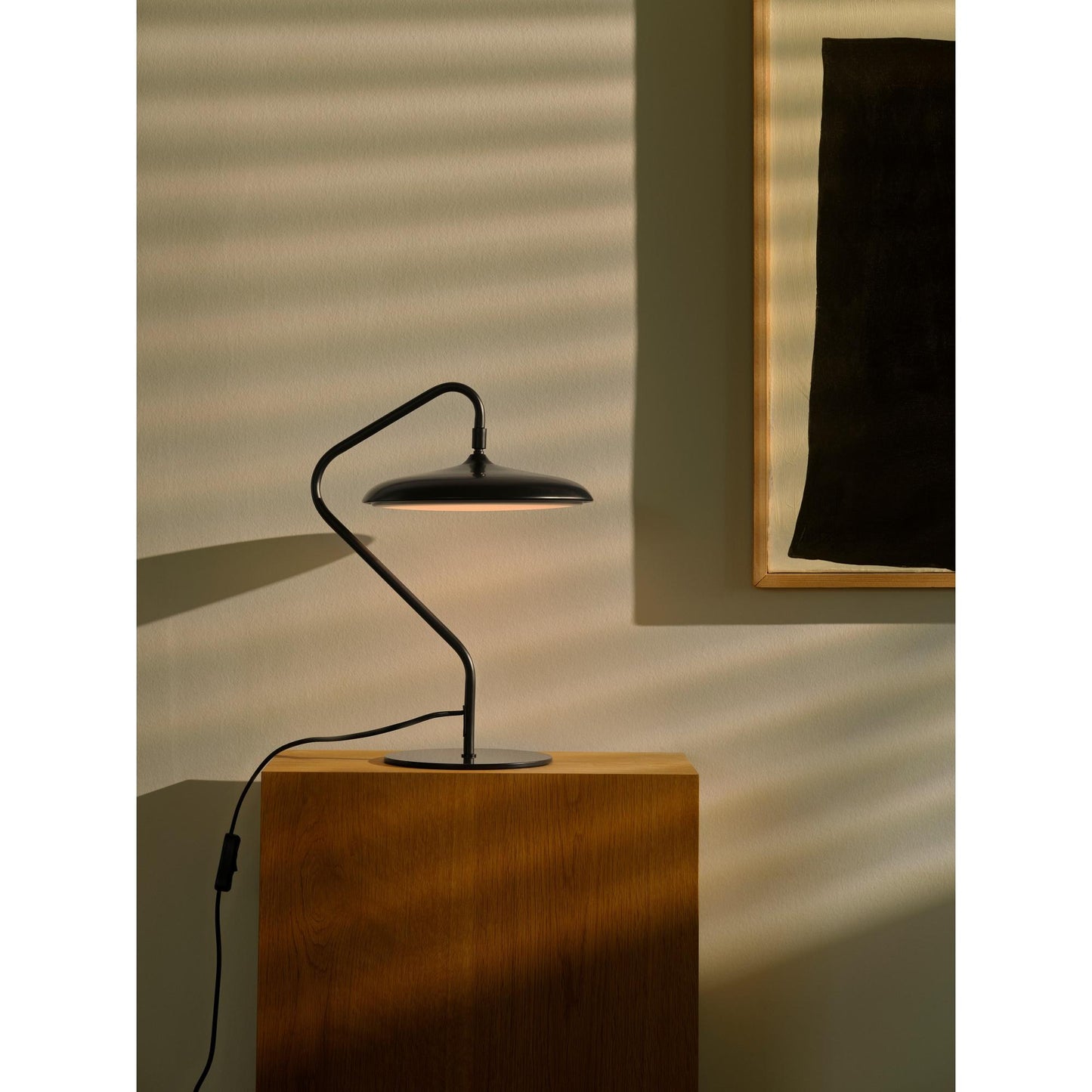 Design For The People Artist Table Lamp Black