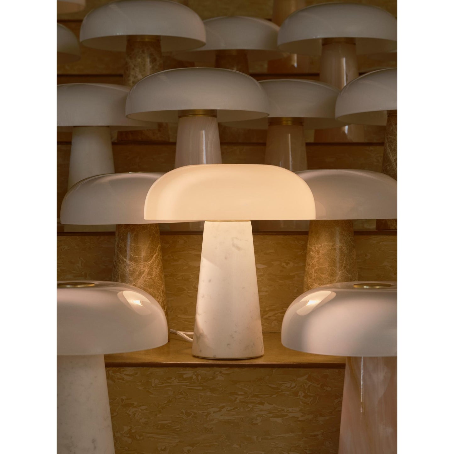 Design For The People Glossy Table Lamp Mini White