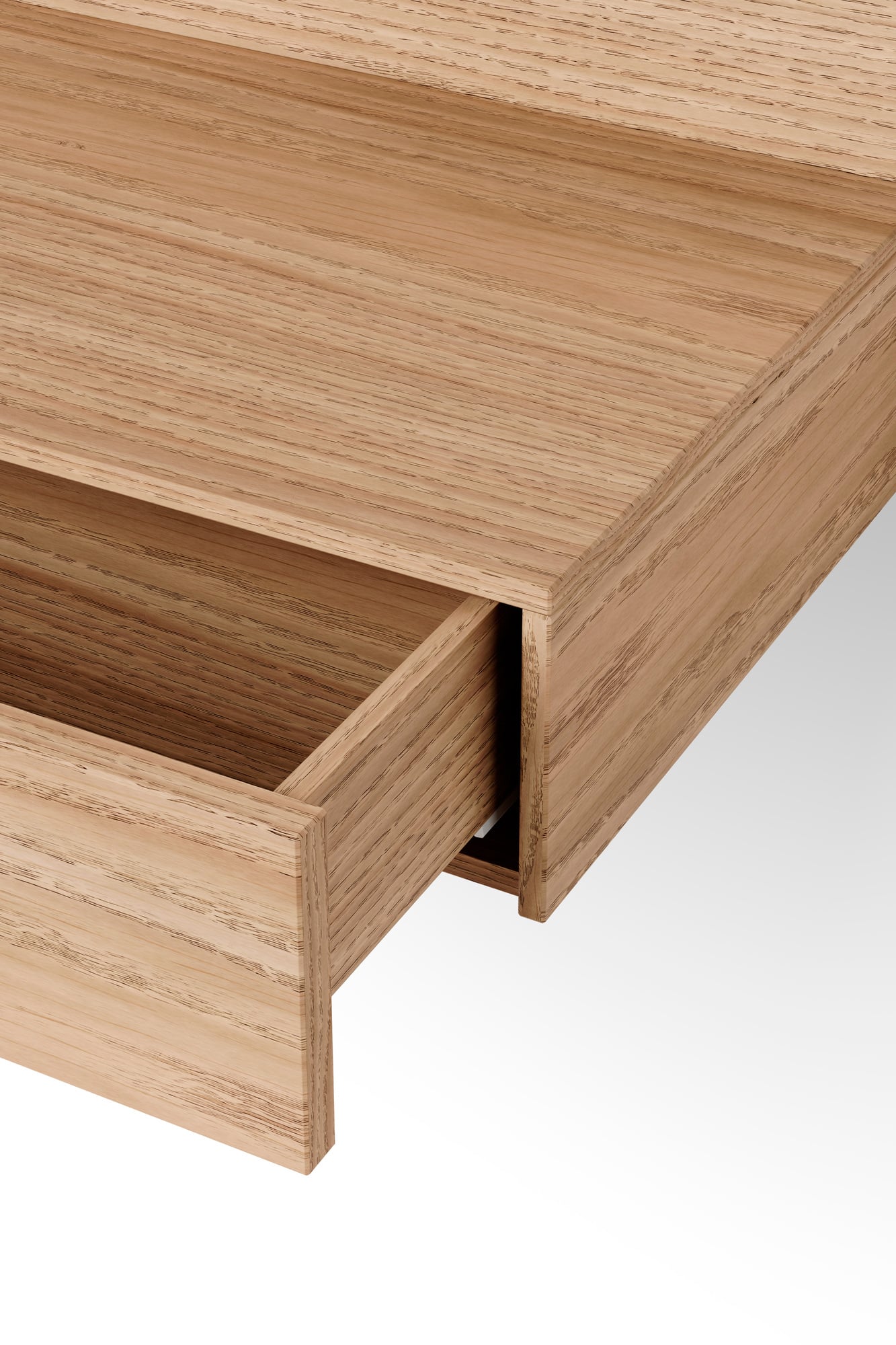 Tana wall mounted desk, oak