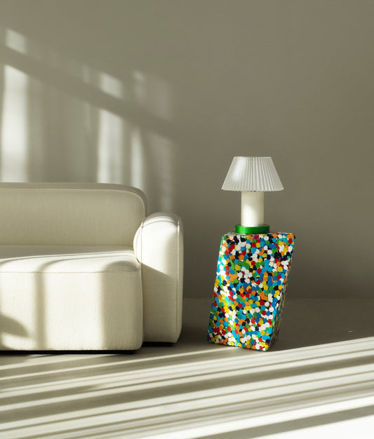 Delta Proust side table, multicolour