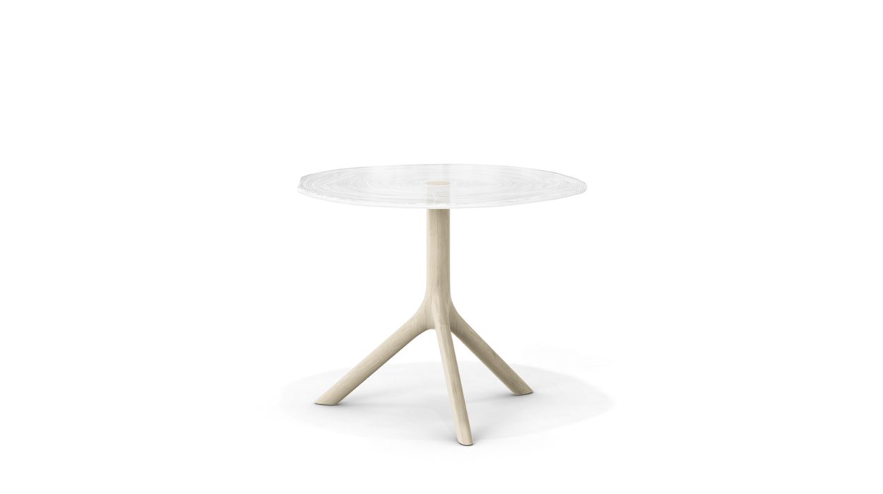 PLEXIWOOD END TABLE by Roche Bobois
