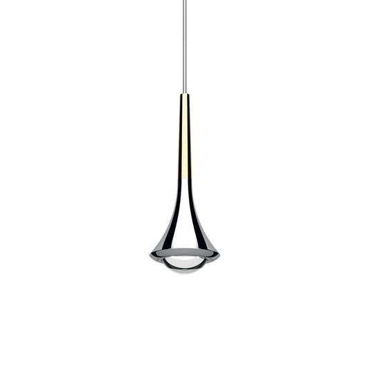 Rain - Led Aluminium Pendant Lamp by Lodes #Chrome/Gold