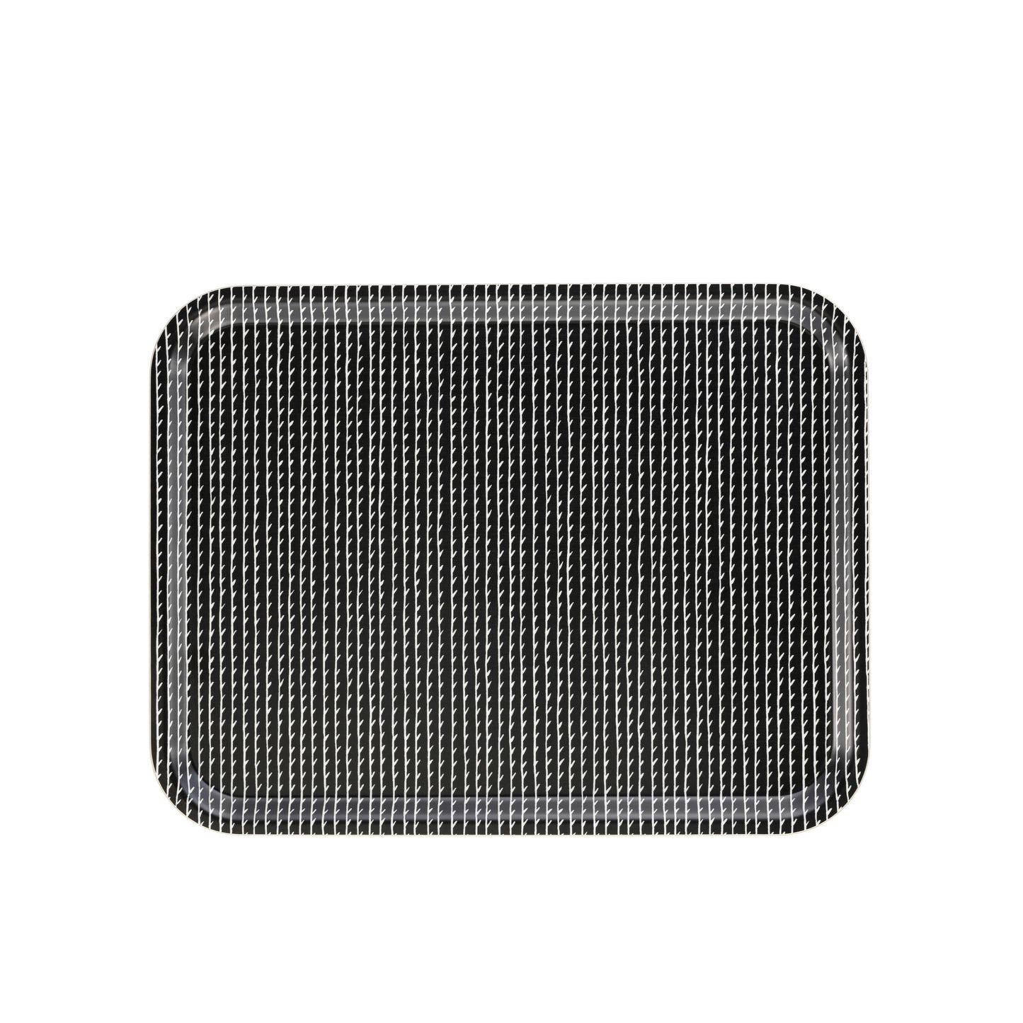 Artek Rivi Tray, large — black/white