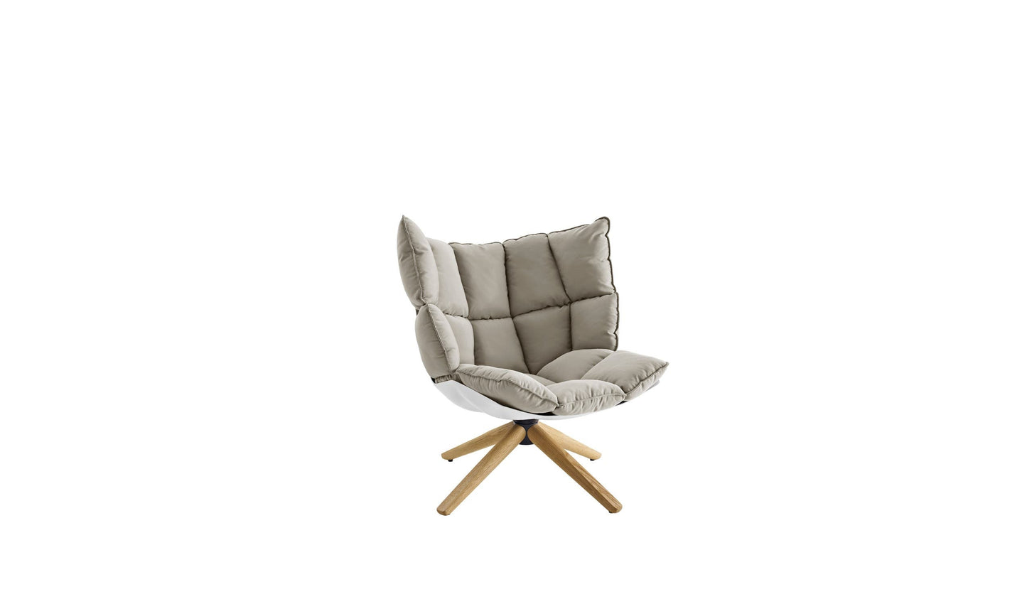 Husk Armchair H4G rear view - B&B Italia