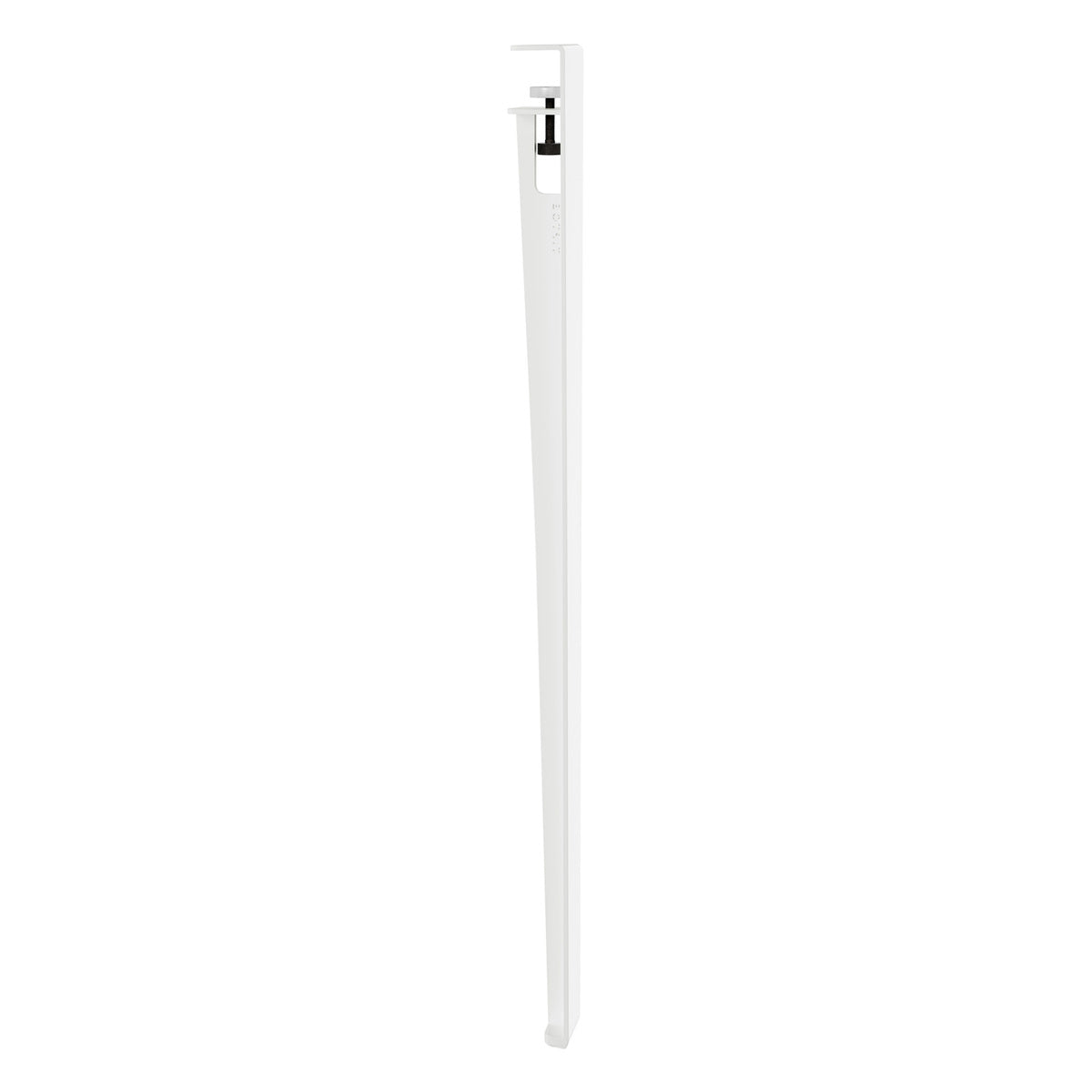Bar table leg 110 cm, 1 piece, cloudy white