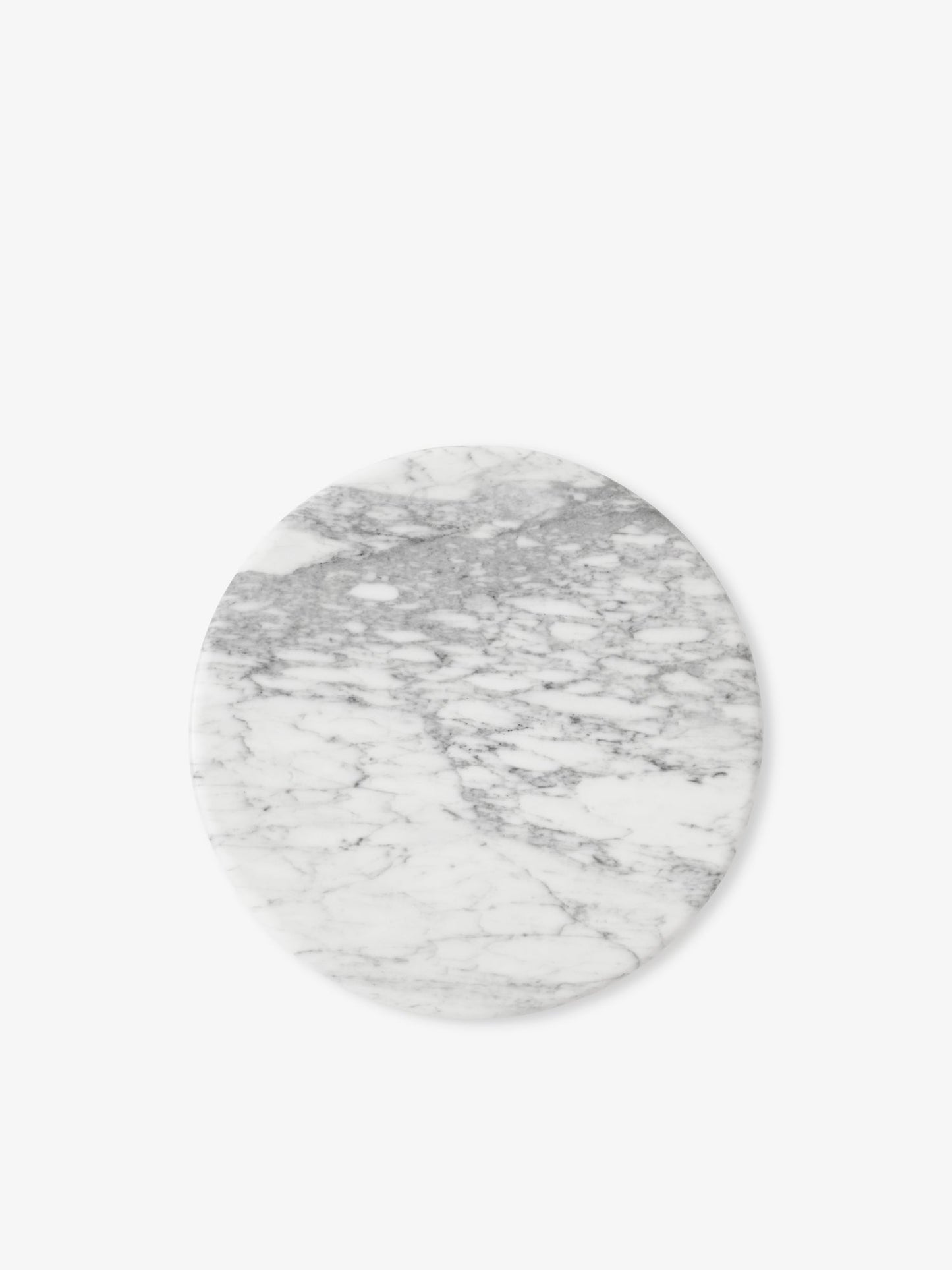 Wire Stool VP11 top, Bianco Carrara marble