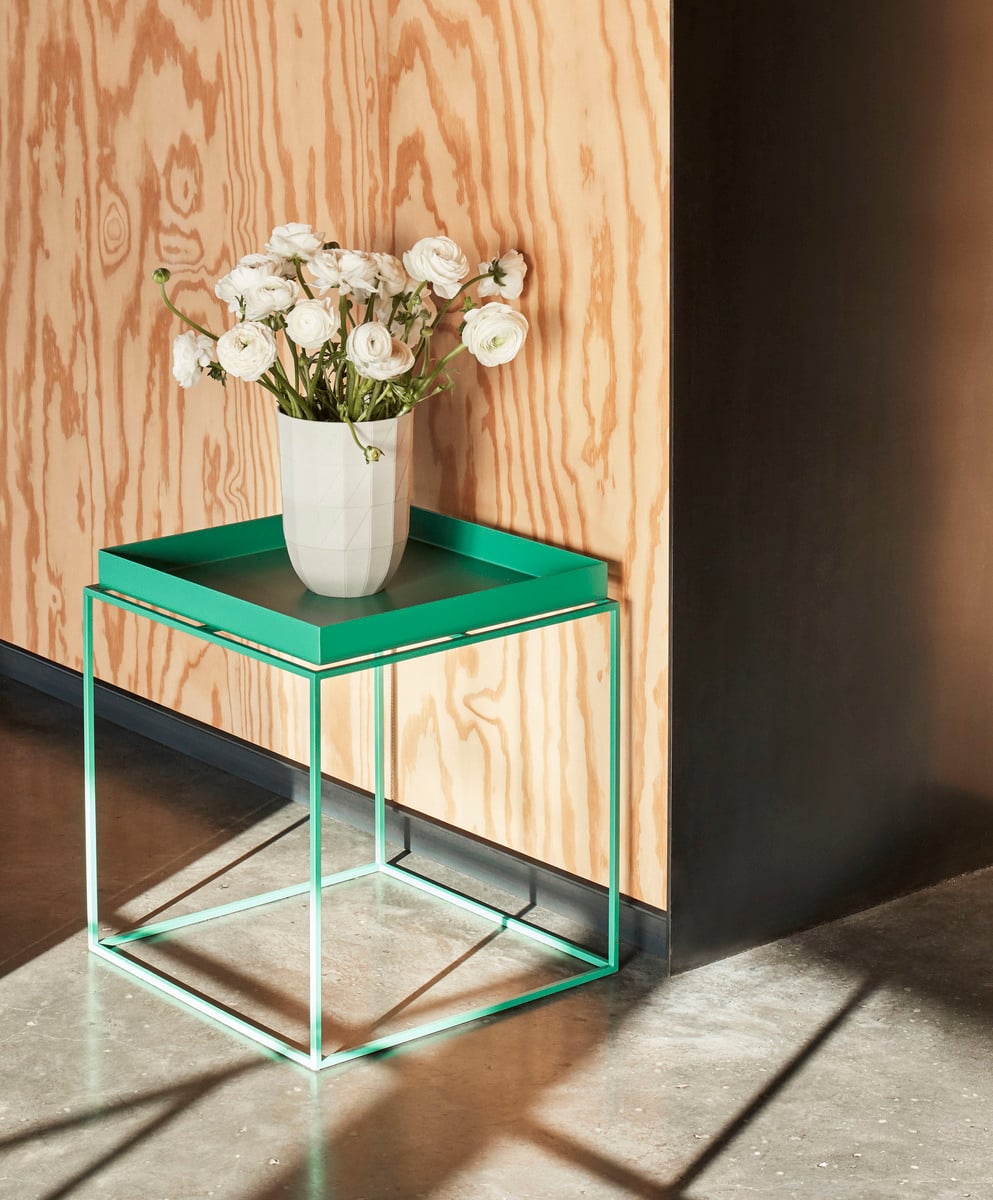 Tray table medium square, peppermint