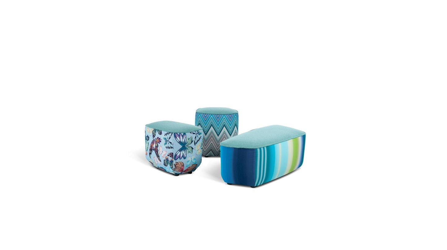 TRILOGIE OUTDOOR OTTOMAN by Roche Bobois