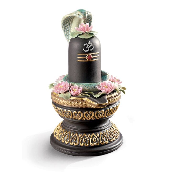 Lingam Figurine 1 by Lladró #Golden Lustre