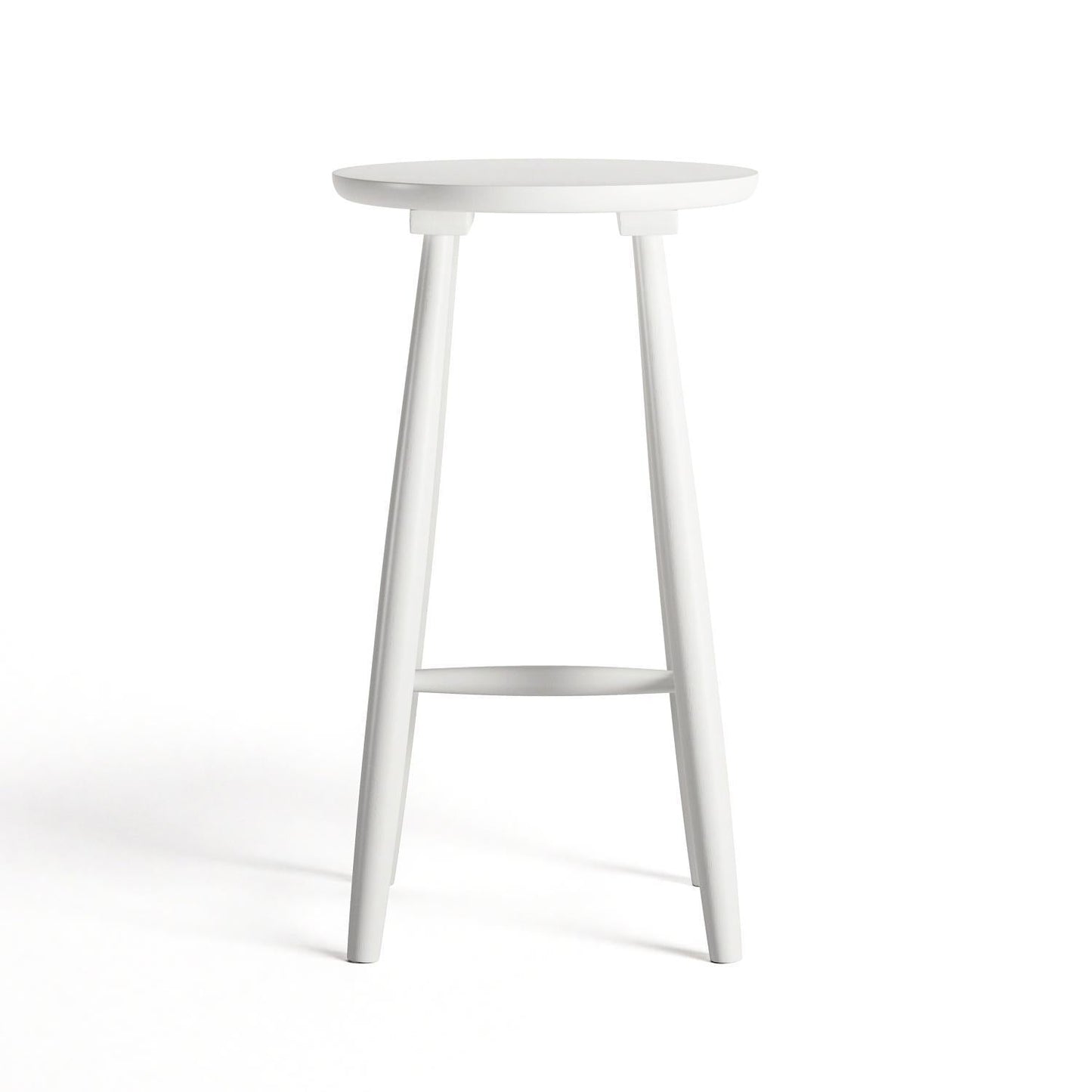 Department Wood H23 Bar Stool White