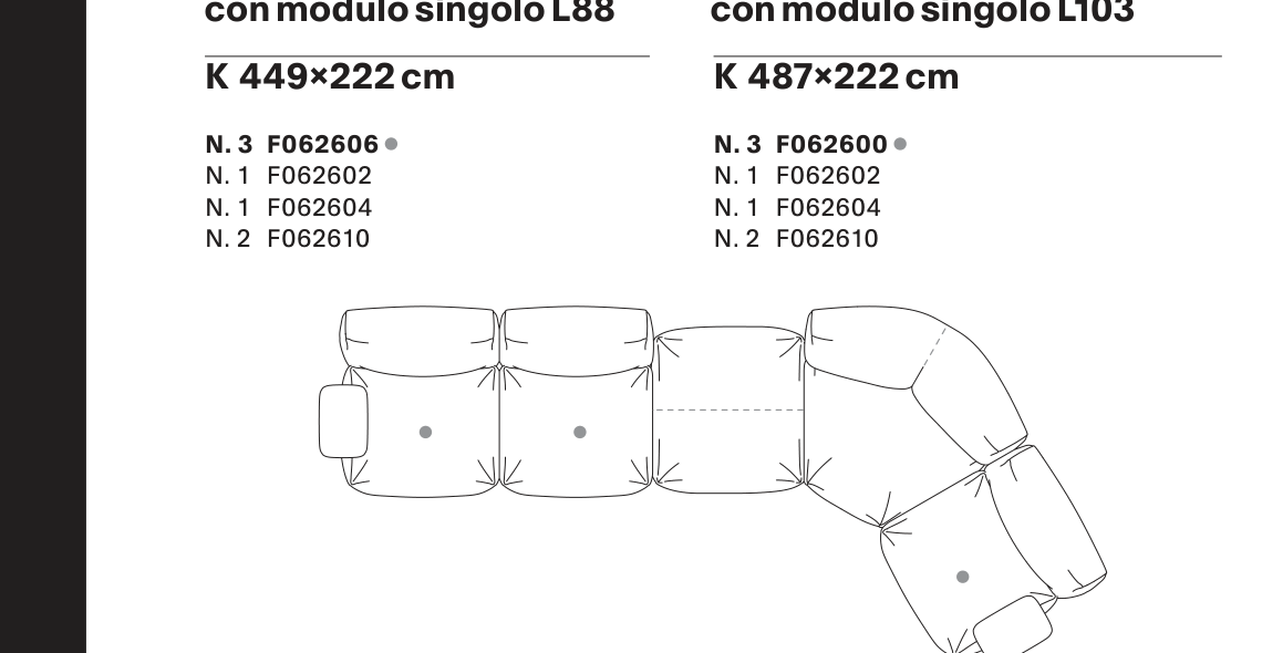 Composition K layout