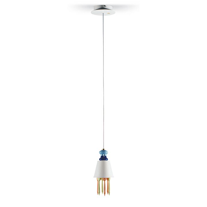 Belle de Nuit Ceiling Lamp with Lithophane by Lladró #Multicolor (CE/UK)