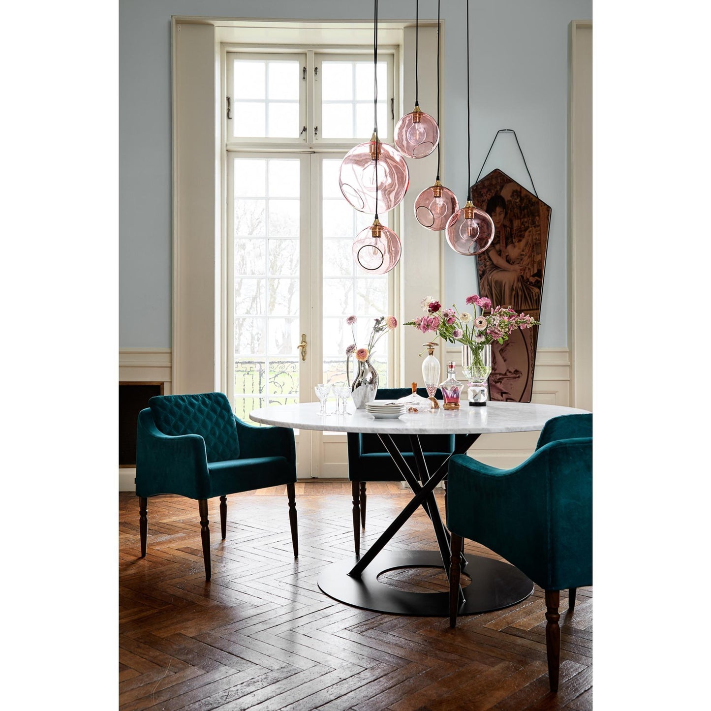 Design by Us Ballroom Pendant XL Rosa