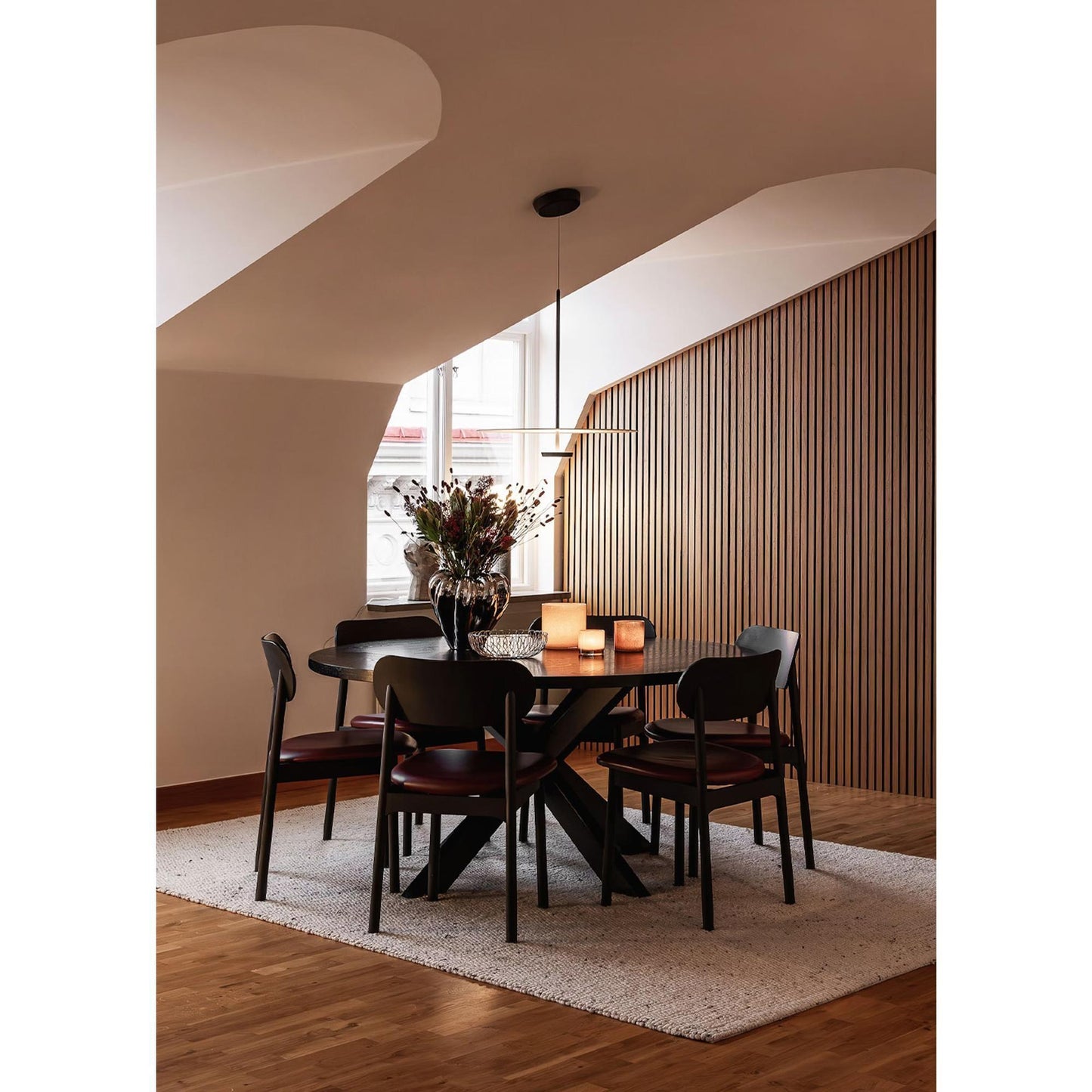 Decotique Elephant Dining Chair Dark Oak/Beige Breeze