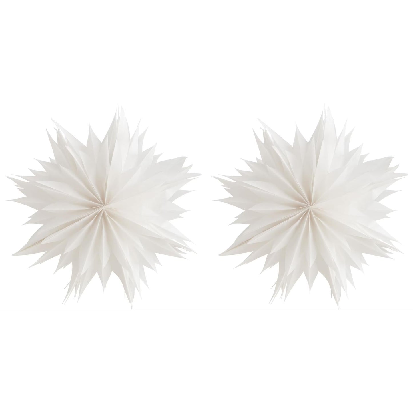 Department Nova Paper Star 50 White Set of 2