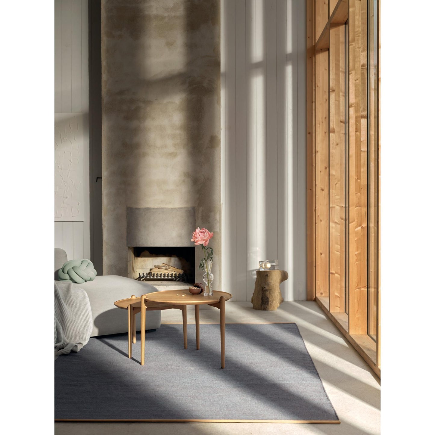 Design House Stockholm Björk Carpet 170x240 cm Dark Gray