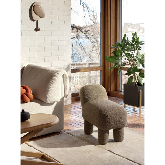 Design House Stockholm Lulu Pouf Brown
