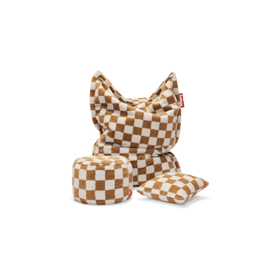 Fatboy Original Slim Teddy Bean Bag Chess Almond Cream