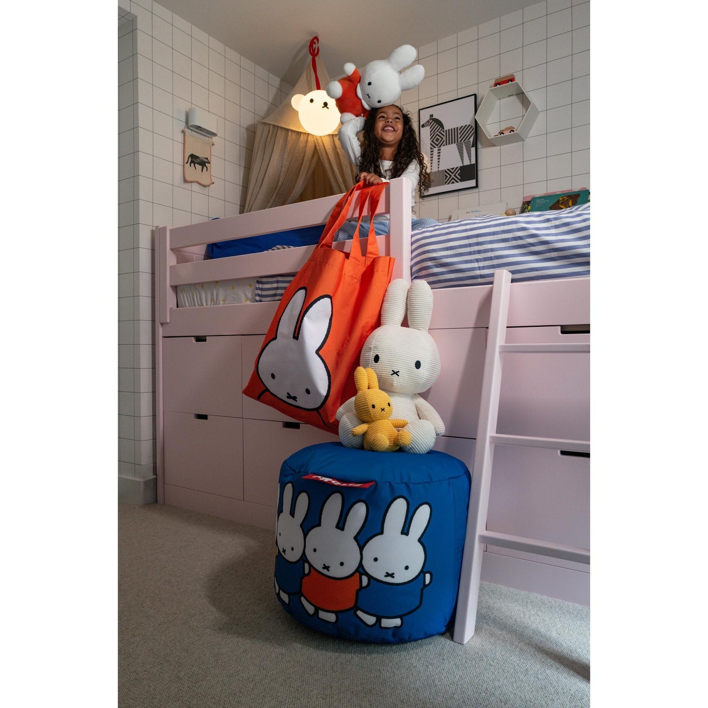 Fatboy Point x Miffy Pouf Blue