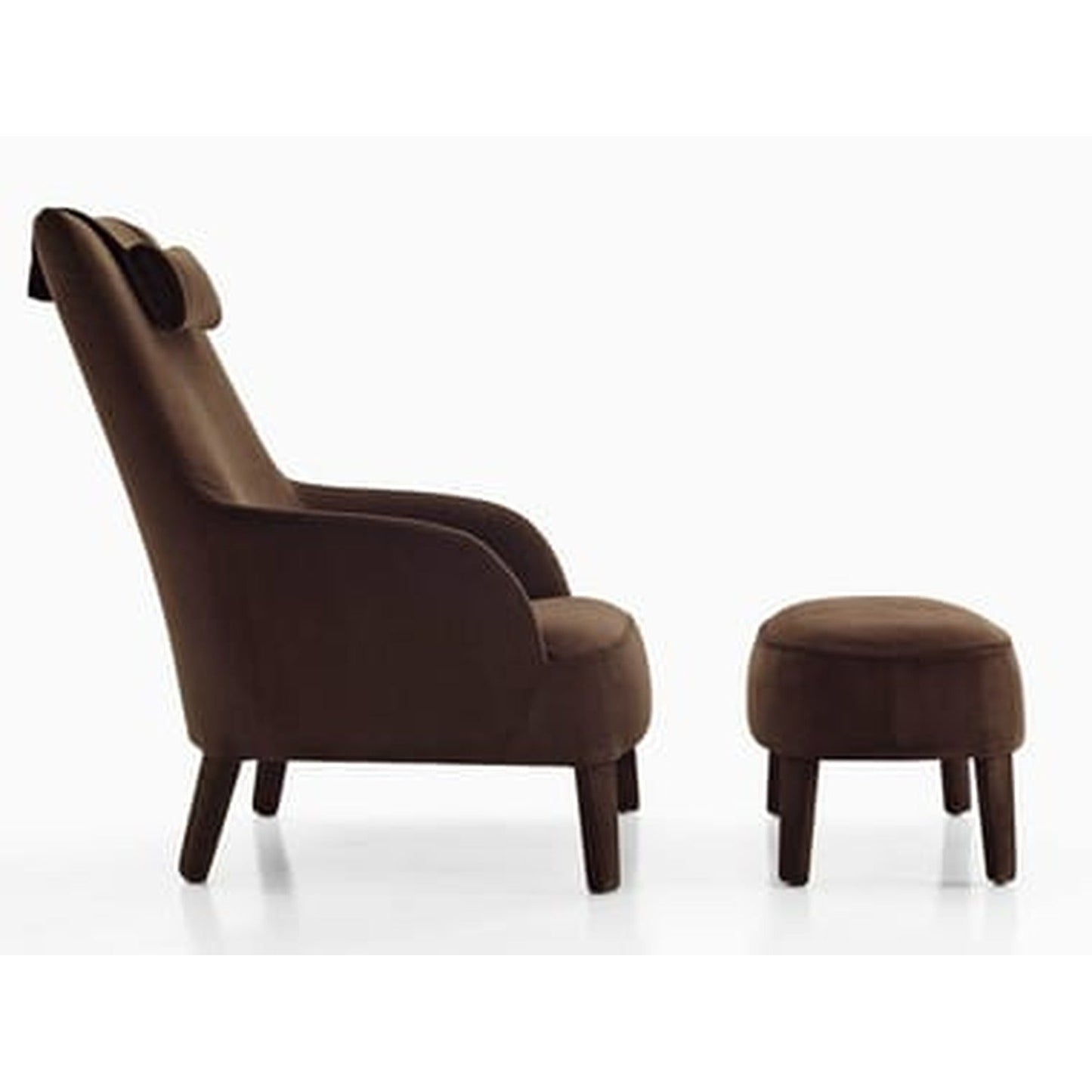 FEBO BERGERE - Fabric Armchair with Headrest