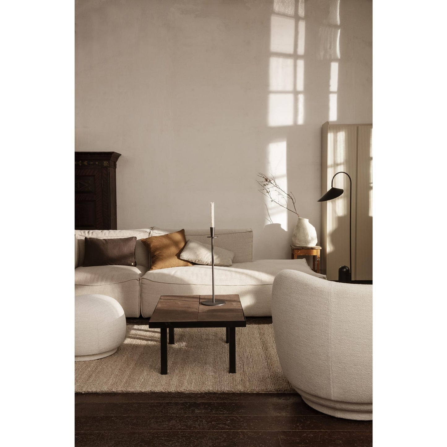Ferm Living Sill Cabinet Tall Cashmere