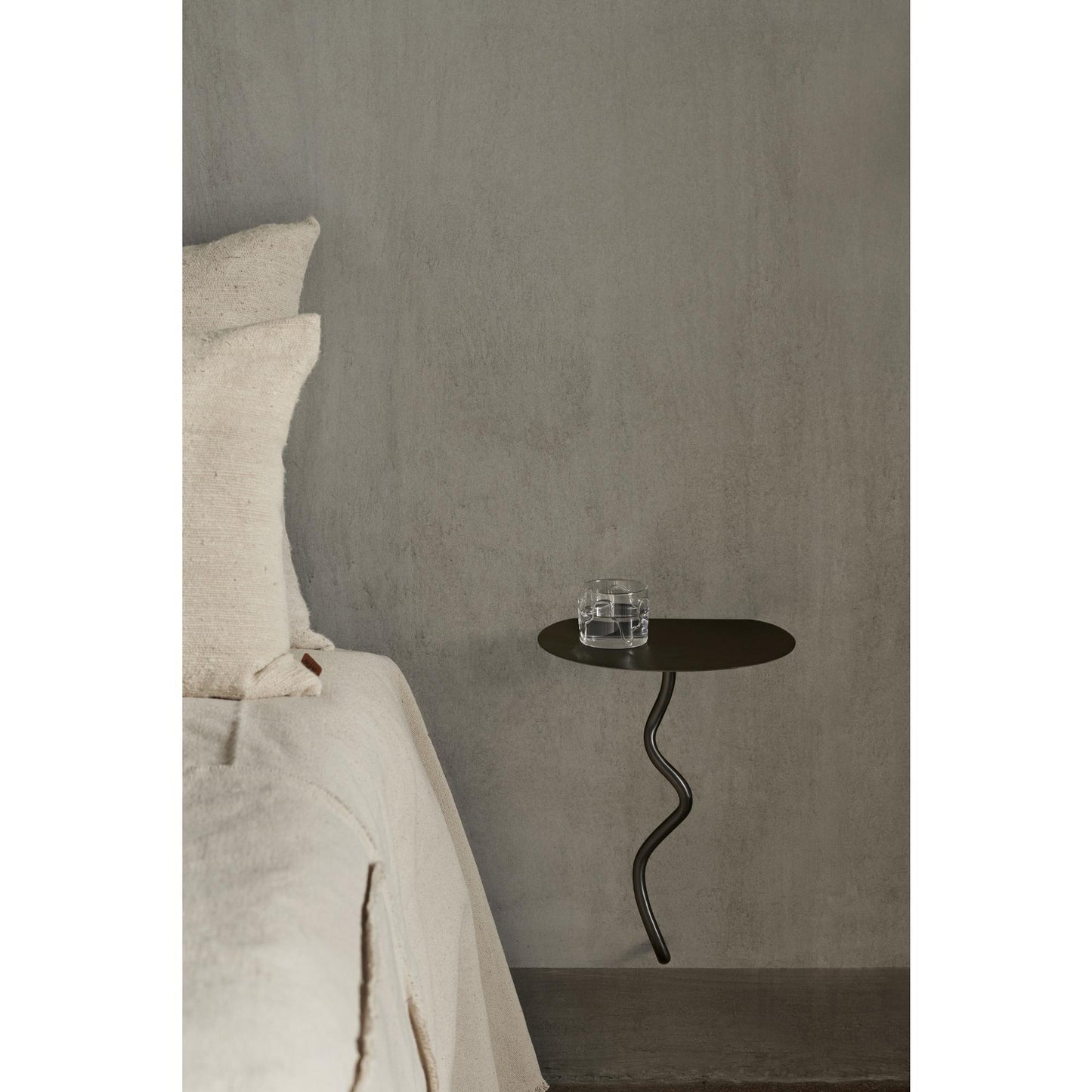 Ferm Living Curvature Wall Table Brass