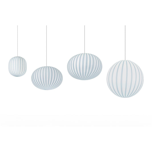 Established & Sons FILIGRANA LIGHT S2 Cylinder Ø22 - Blue Canes