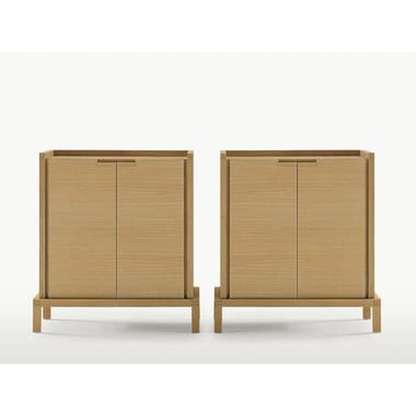 GEMINA - Wooden Highboard with Doors
