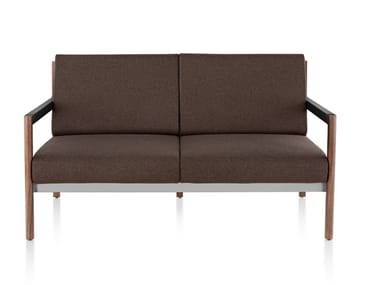 BRABO - 2 seater fabric sofa by Herman Miller