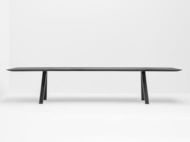ARKI-TABLE ARK - Rectangular steel table by Pedrali