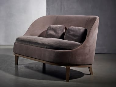 BELLE - Fabric small sofa by Piet Boon