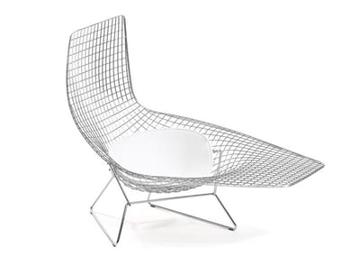 Bertoia - Steel Chaise Longue
