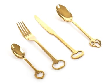 KEYTLERY GOLD - Stainless steel cutlery set