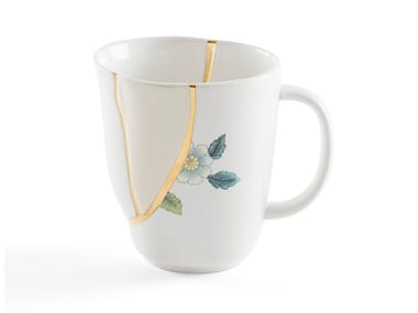 KINTSUGI - Porcelain and golden mug