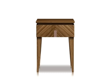 LEONARDO L114N/P - Bedside table by Arte Brotto