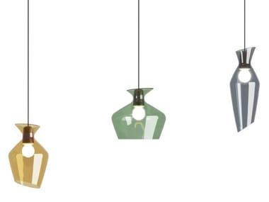 MALVASIA - LED glass pendant lamp by Fabbian